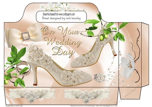 Civil partnership wedding tote gift bag