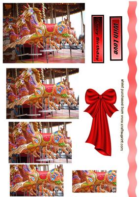 Pyramid of a Carousel Horse