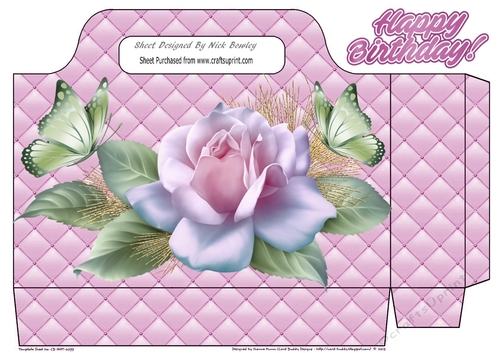 Pretty blush pink rose with butterflies gift tote bag