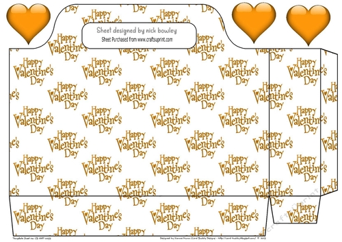 valentines gold tote gift bag with hearts