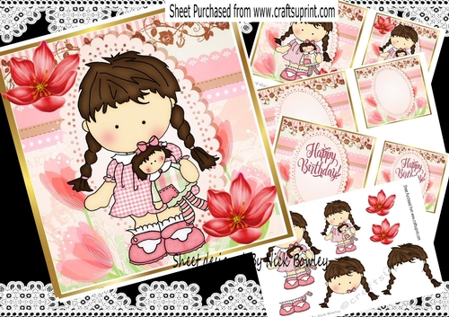 I love my little dolly 7x7 mini kit