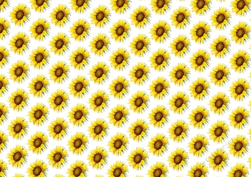 Lovely water colour sunflowers (SMALL) Backing paper