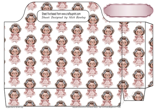 Hedgehog Girl Tote  Gift Bag