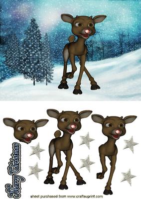 Little Rudy in the Snow