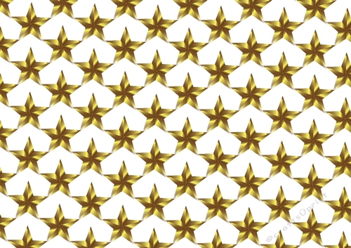 Gold Mettalic Stars Backing Paper