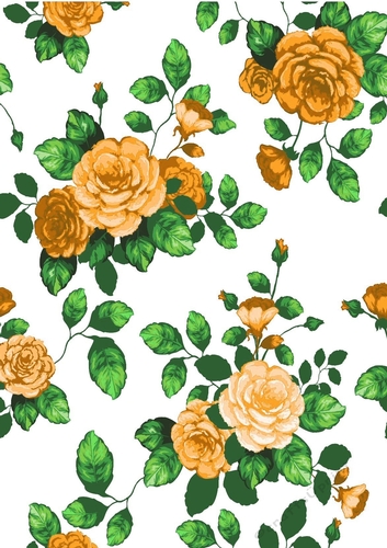 Pretty shades of peach roses backing paper