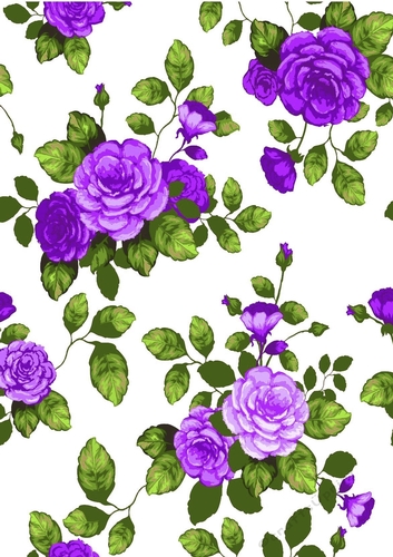 Pretty shades of purple roses backing paper