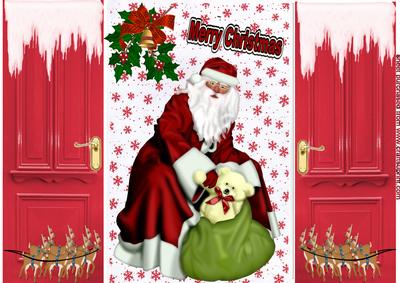 Where's My Reindeer's, -  Santa Gatefold