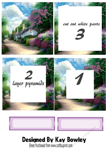 Pretty Cottage Tunnel Pyramids One