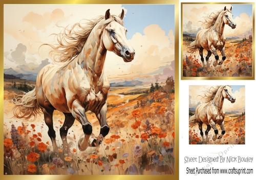Freedom Beautiful Horse (one)