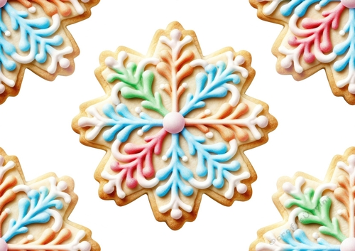 Yummy Christmas Cookies (BIG) Background Paper