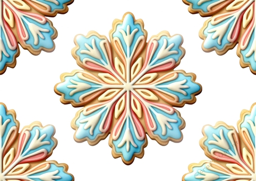 Yummy Christmas Cookies (BIG) Background Paper Two