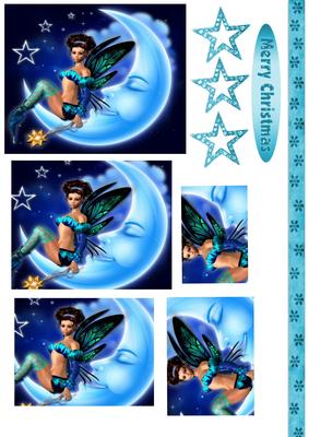 Christmas Faerie on the Moon Pyramids