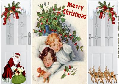 I Am Trying to Stay Awake for Santa Gatefold