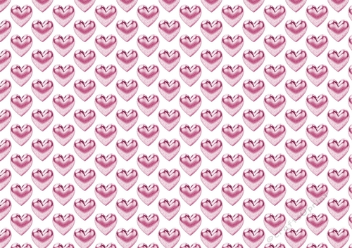 Pretty Pink Hearts Backing Paper