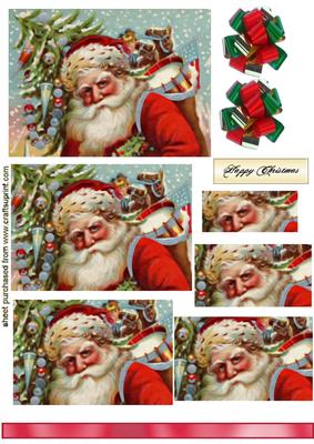 Santa with a Sack of Pressies, Pyramids