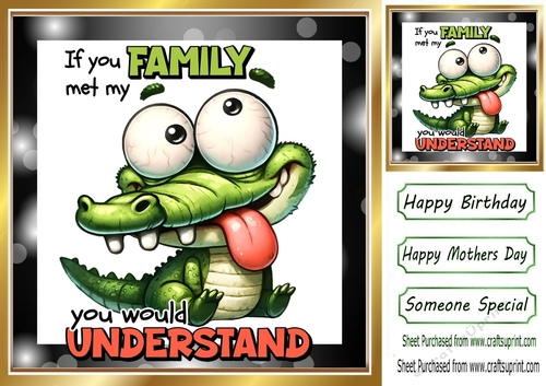 Funny Quotes From Funny Animals 8x8 (THREE)