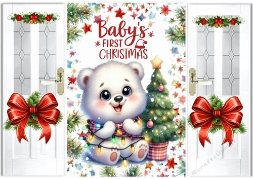 Cute Baby Polar Bear (BABYS FIRST) Gatefold (ONE)
