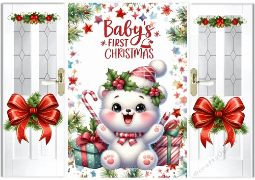Cute Baby Polar Bear (BABYS FIRST) Gatefold (TWO)