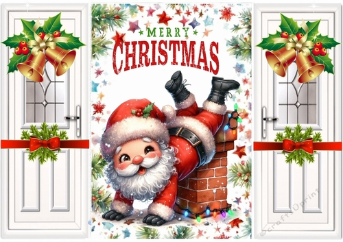 Cheeky Santa Gatefold (TWO)