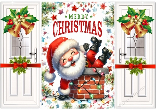 Cheeky Santa Gatefold (FOUR)