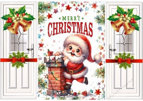 Cheeky Santa Gatefold (FIVE)