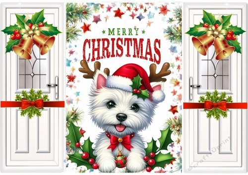 Cute Puppy With Holly Gatefold (ONE)