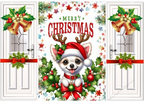 Cute Puppy With Holly Gatefold (SEVEN)