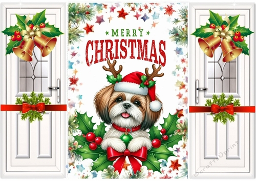 Cute Puppy With Holly Gatefold (EIGHT)