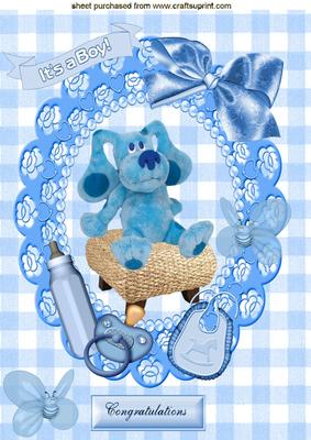 Baby Blue,a4 Topper