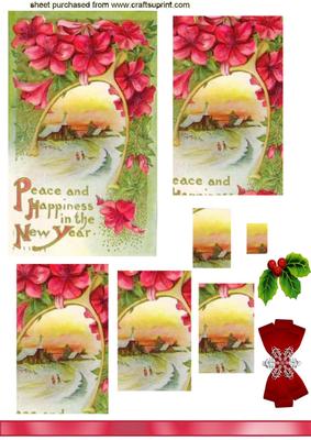 Pretty Christmas Scene, Pyramids