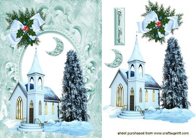 Pretty Scenery of a Church