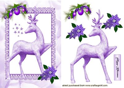 Little Purple Reindeer