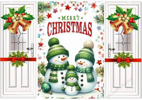 Lovely Christmas  Snowman & Family Gatefold  (ONE)