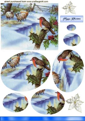 Little Robin in a Field, Oval Pyramids