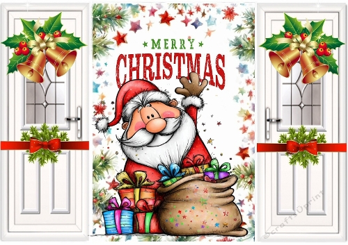 Whimsical Santa, Gatefold (ONE)