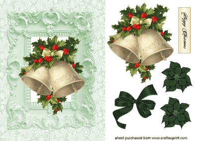 Vintage Bells with Bows