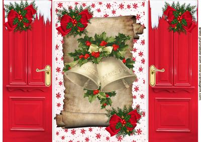 Christmas Bells & Red Bows, Gatefold