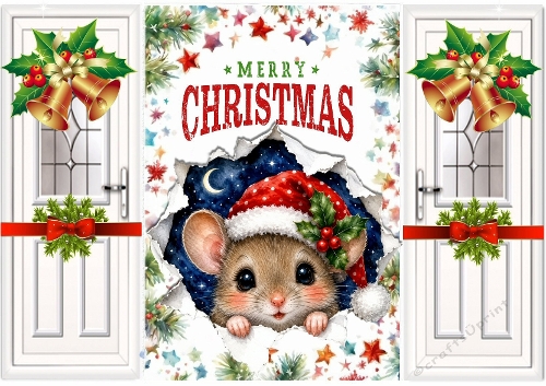 Cute Peek A Boo Mouse Gatefold (SEVEN)
