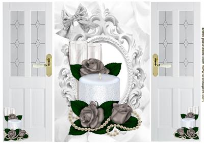 Pretty Candle and Roses, Gatefold