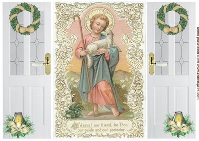 Beautiful Religious Gatefold