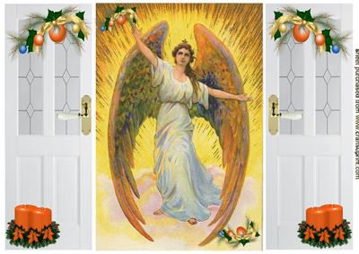 Beautiful Angel in Gold, Gatefold