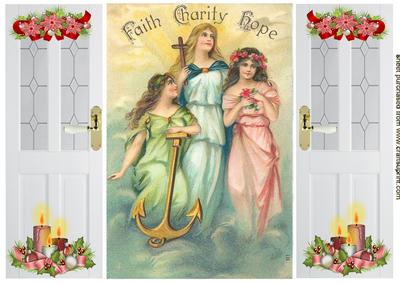 Faith, Hope, & Charity, Beautiful Angels, Gatefold