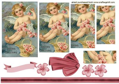 Little Angel, with Basket of Roses, Pyramids