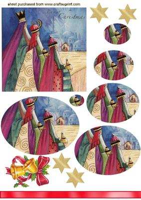 We Three Kings, Gold, Frankincense & Myrrh, Oval Pyramids