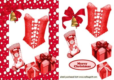 Ladies Red Christmas Accessories