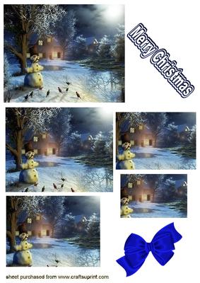 Snowman and Little Birds, Pyramids