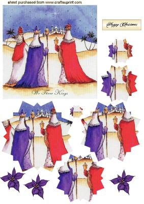 Three Wise Men in Bethlehem,star Pyramid