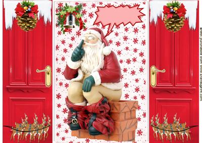 Yes! -  Even Santa Needs to Take a Break, Gatefold