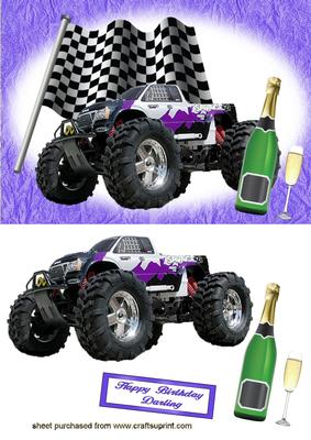 Monster Truck, with Champagne